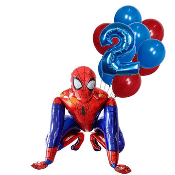 1Set 3D Marvel Big Spiderman Hero Foil Balloons