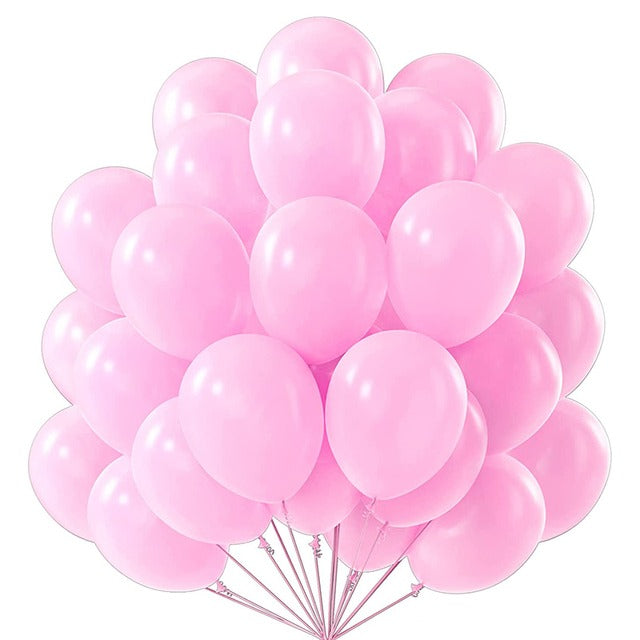 10/12inch Pearl Latex Pink Balloon