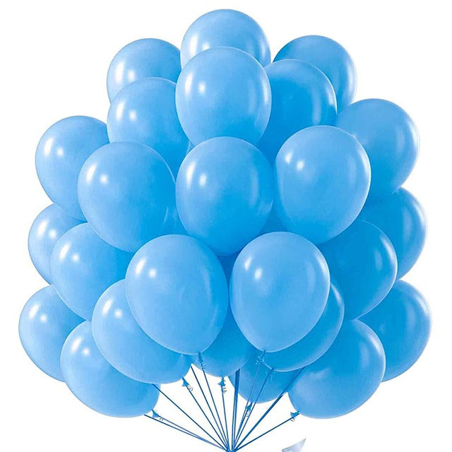 10/12inch Pearl Latex Lightblue Balloon