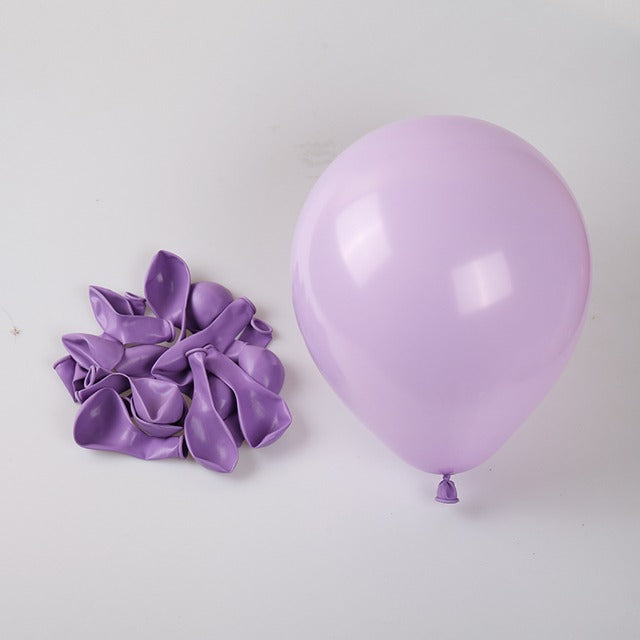 Purple Macarons Latex Ballon