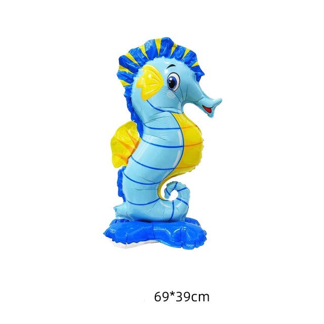 4D Standing Rabbit Hippocampus Balloons