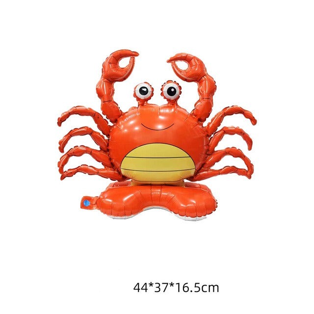 4D Standing Rabbit Crab Balloons