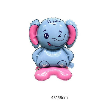 4D Standing Rabbit Elephant Balloons