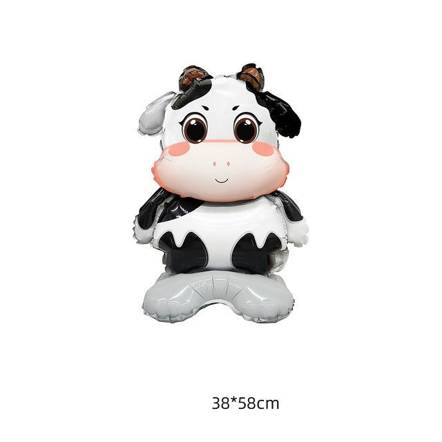 4D Standing Rabbit Caw Balloons