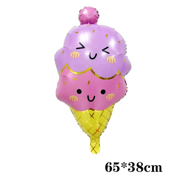 Ice Cream B Candy Theme Balloons