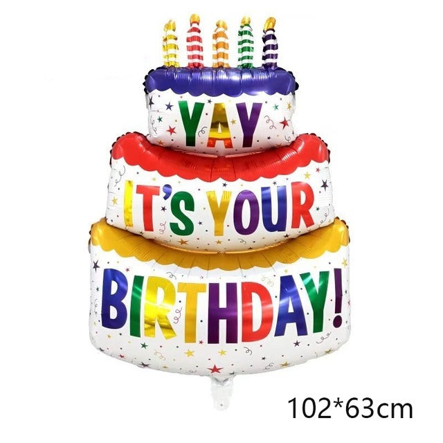 Big Cake A Theme Balloons